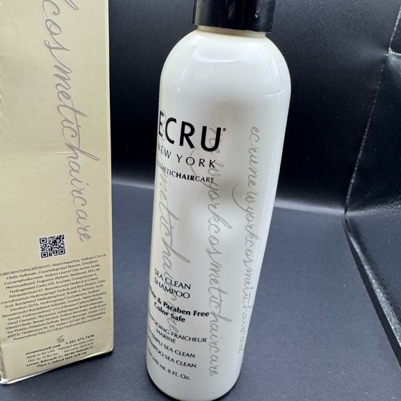 NIB ECRU Sea Clean Shampoo Full Size 8 fl oz- BOX HAS DAMAGE- bottle dent - Picture 5 of 10